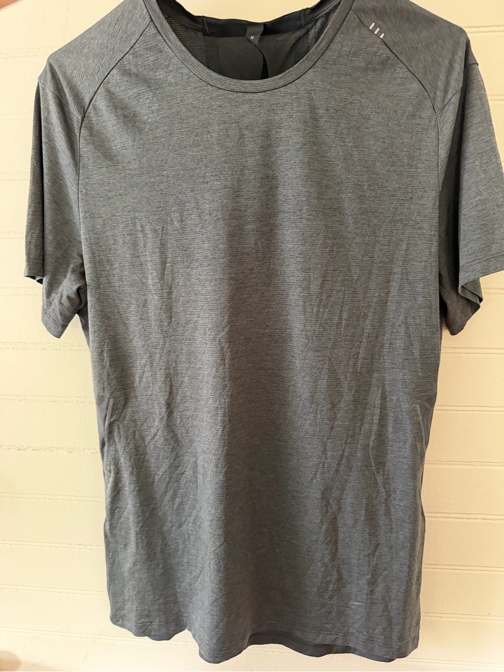Men's Lululemon Performance Short-Sleeve Shirt - Gray